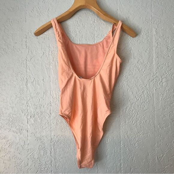 Adidas One Piece Open Back Swim Suit (S) - Picture 3 of 5